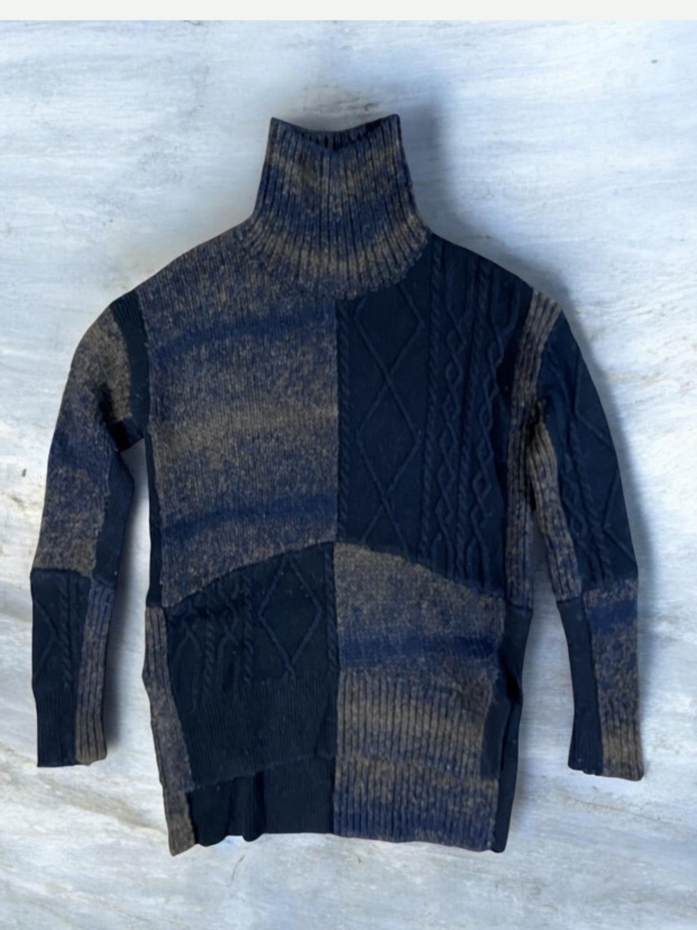 All Saints Will Blend Turtleneck Sweater Size S